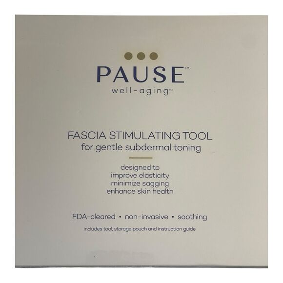 Pause Well Aging Fascia Stimulating Tool Facial Toning Gua Sha FDA Compliant - Picture 4 of 5